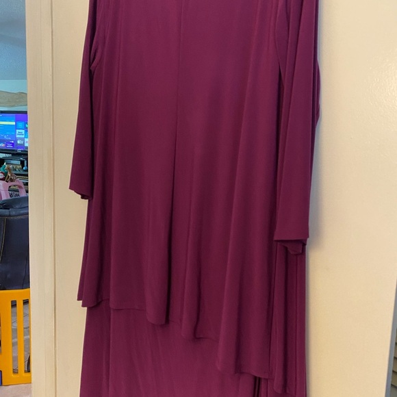 NWT-Jones New York Purple Dress Size 14W - Picture 6 of 6